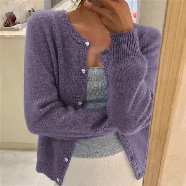 Cardigan femme maille fine coupe ample douceur intemporelle