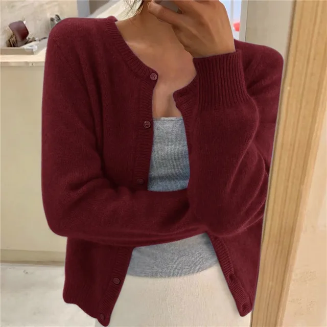 Cardigan femme maille fine coupe ample douceur intemporelle