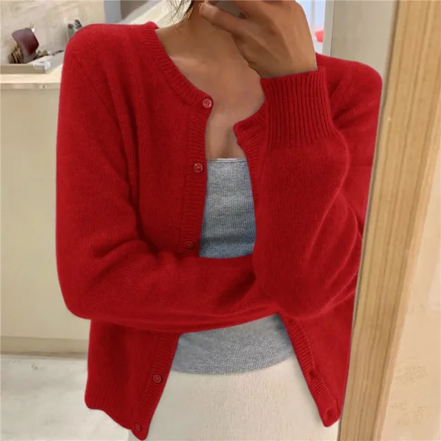 Cardigan femme maille fine coupe ample douceur intemporelle