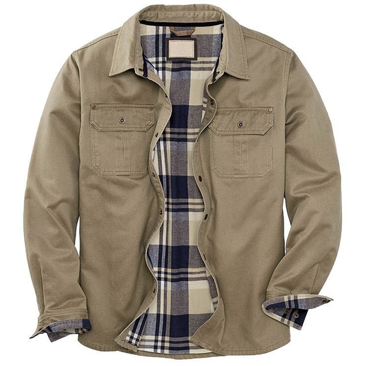 Veste trucker homme tissu ciré imperméable résistant vent