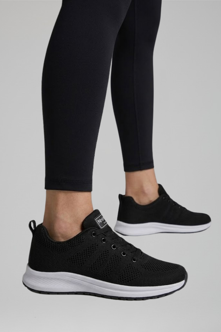 Chaussures marche femme orthopédiques lacets confort total