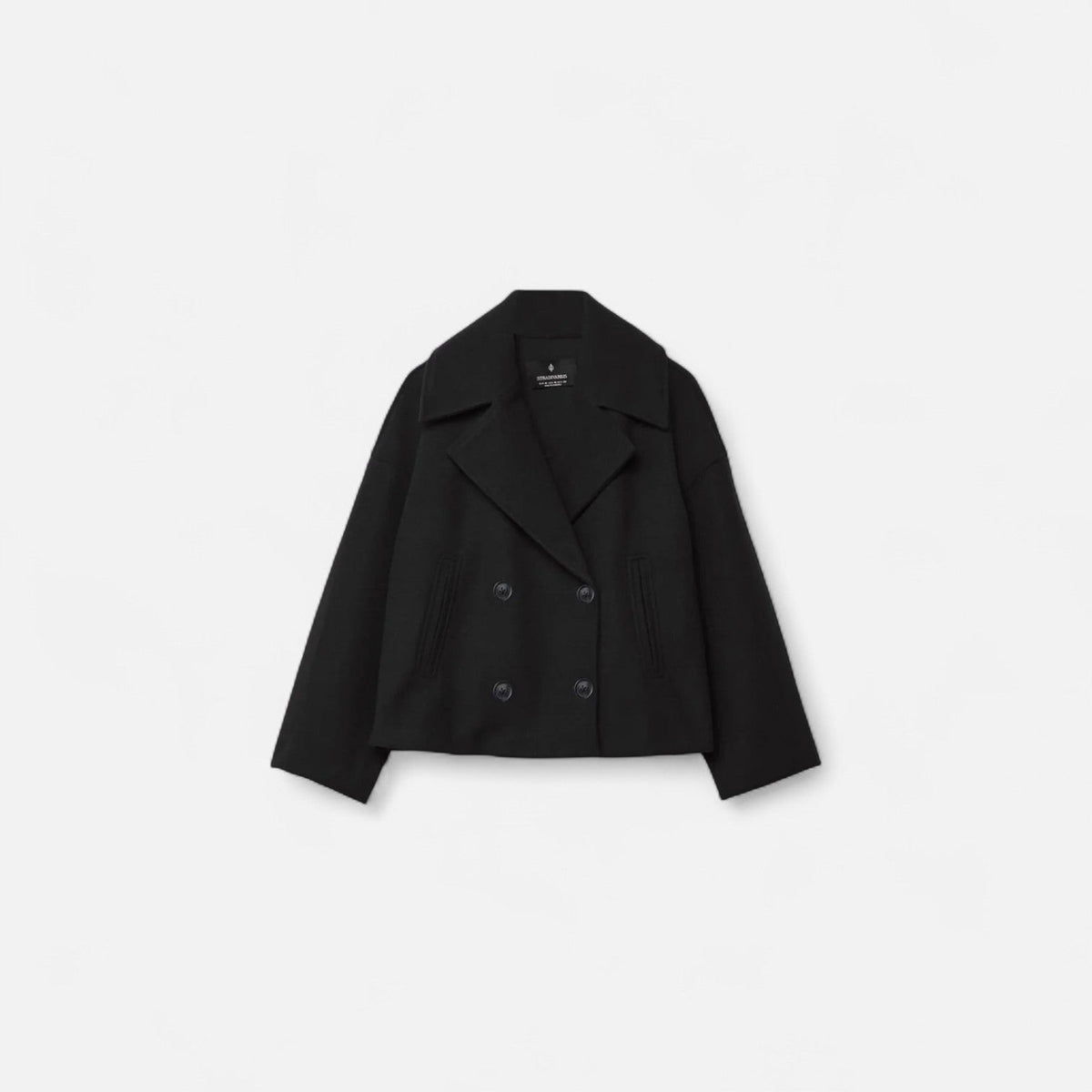 Veste femme minimaliste cintrée coupe tailleur moderne