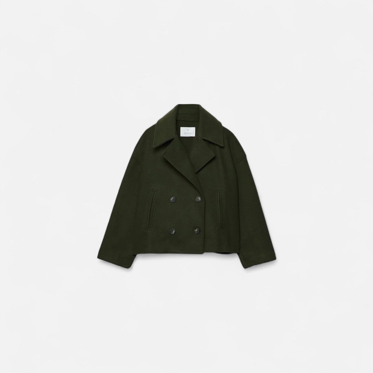 Veste femme minimaliste cintrée coupe tailleur moderne
